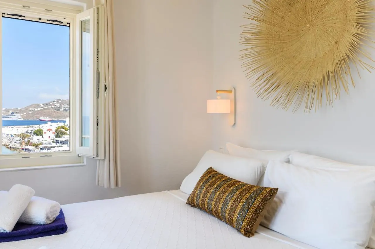 Supreme Mykonos Town House With Views & Pool & Parking别墅 希腊