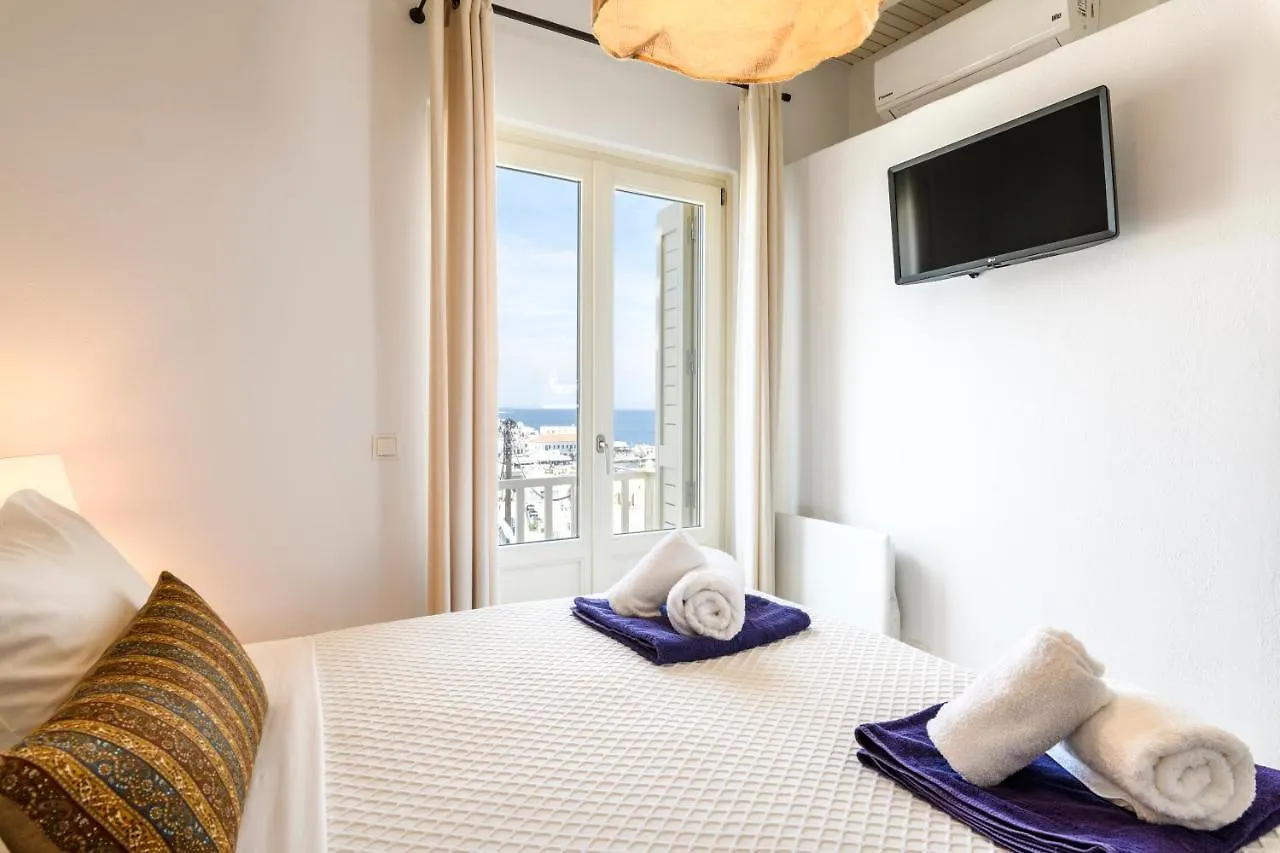 Supreme Mykonos Town House With Views & Pool & Parking别墅 希腊