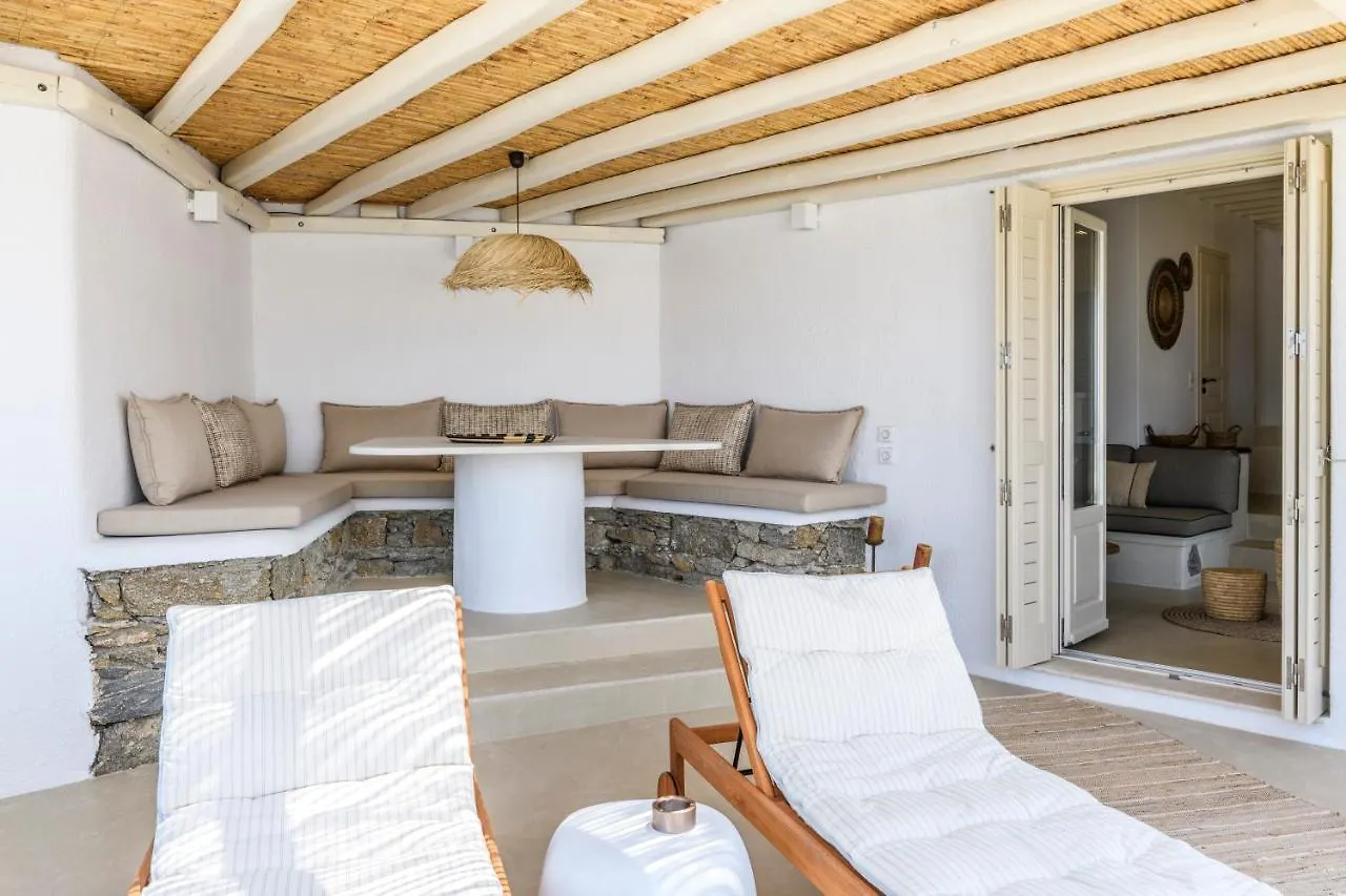 度假居 Supreme Mykonos Town House With Views & Pool & Parking别墅