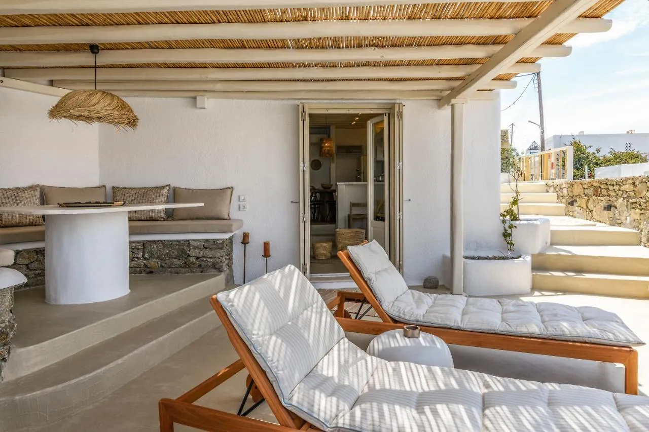 度假居 Supreme Mykonos Town House With Views & Pool & Parking别墅
