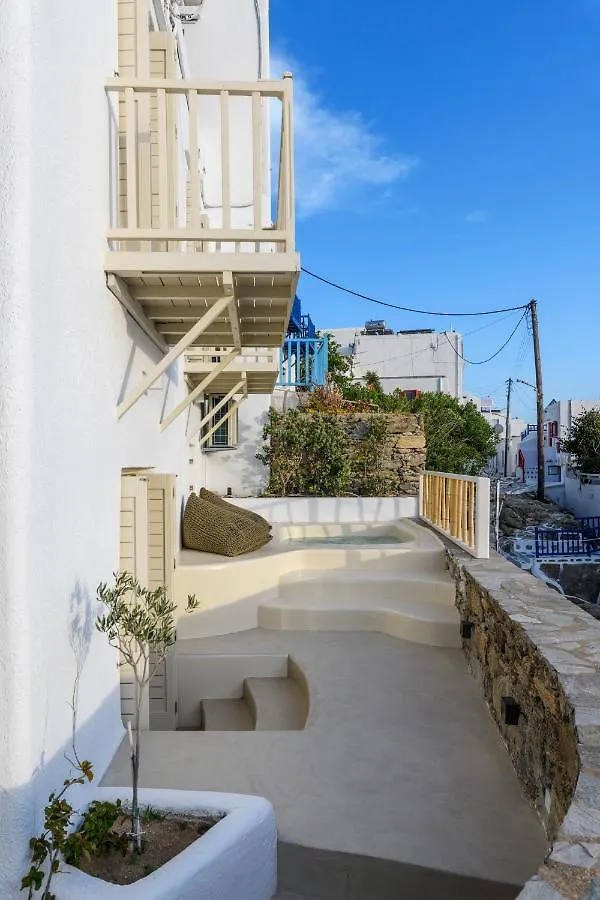 Supreme Mykonos Town House With Views & Pool & Parking别墅 0*,