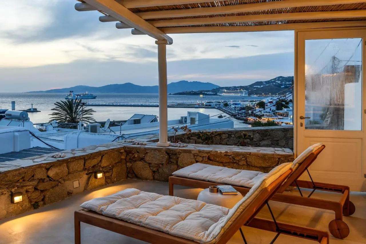Supreme Mykonos Town House With Views & Pool & Parking别墅 0*,  希腊